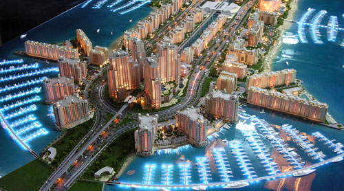 The Palm Jumeirah's monorail system to be technically supported by Osaka Monorail Company.