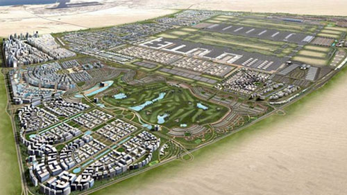 Dubai World Central International Airport's first runway to be completed in October 2007.