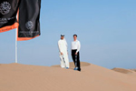 The worlds first golf course designed by Tiger Woods breaks ground in Dubai.