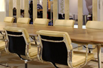 Commercial construction boom feeds Gulfs demand for office furniture.