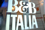 Opening of B&B Italia premier furniture brand showroom in Abu Dhabi.