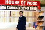Danube launches House of Wood at Dubai Woodshow 2008.