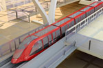 Siemens Equips Cable Liner Shuttle for New Airport in Doha with Electrical Equipment.