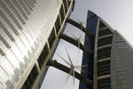 Worlds first integrated wind turbines inaugurated in Bahrain.