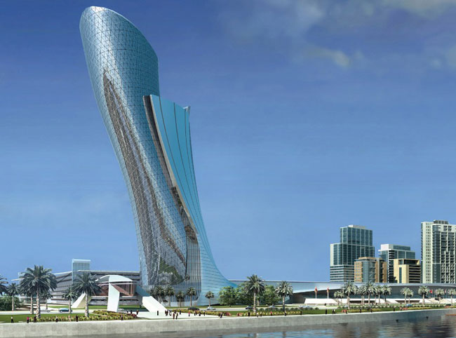 Capital Gate construction proceeding on schedule.