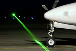 Green laser technology to combat bird strikes at Middle East airports.