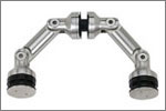 High quality glass hardware from Swedish Roca Industry.