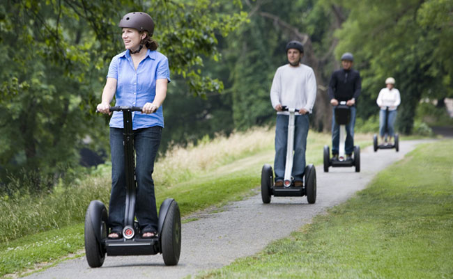 Segway picks up speed in the Middle East.