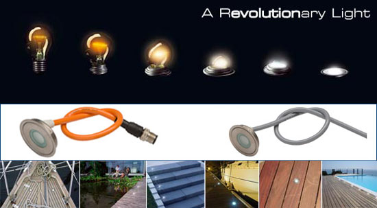 New design possibilities with energy-saving Eyeleds® Outdoor!