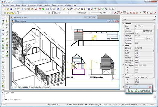 Bricscad V8 design software - now even faster than before and with built in PDF generator.