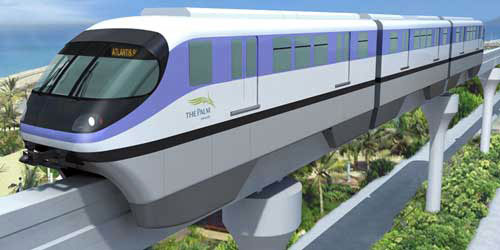 Palm Jumeirah Monorail to start test runs in October this year.