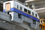 Nakheels trains take to the track on Middle Easts first monorail.