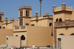Use of precast concrete is building in the Middle East.