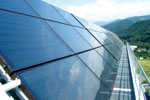 Powered by Nature - Solar heating system from Jacques Giordano Industries.