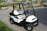 Hydroturf introduce the solar powered golf cart.
