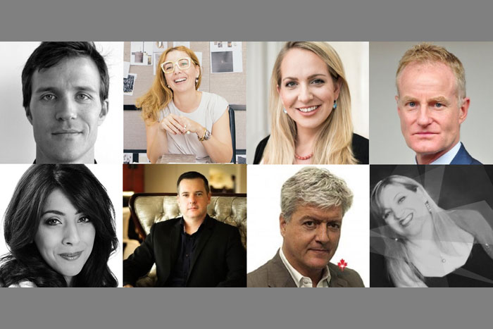 Eight leading figures from the UAE design industry will decide the winners of the 2017 INDEX Architecture & Design Awards (Pictured, top row, from left: George Kahler, Isabel Pintado, Laura Bielecki, Christopher Seymour. Bottom row, from left: Sharon Jutla, Rob Canning, Annamaria Lambri, Massimo Imparato)