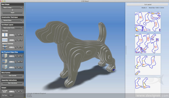 Autodesk 123D Catch for iPad turns your photos into 3D models.