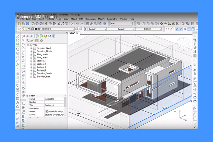 BricsCAD V16 is now available and enhances architectural BIM design, 3D modeling, and usability