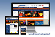Brooks sharing forging and fabrication expertise