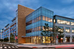 Cambridge Architectural Creates Modern Patchwork of Metal Fabric to Adorn Elite US Hospital Parking Garage.