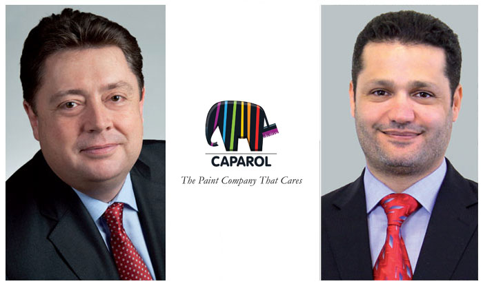 Left: Martin Rosocha, General Manager of Caparol Paints, Right: Mowaffaq Balish, Head of Sales & Marketing.