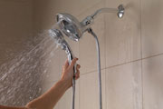 Delta In2ition Two-In-One Shower Arm Mounted Shower