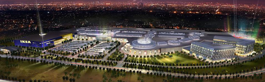 Doha Festival City breaks ground to launch construction. Doha Festival City breaks ground to launch construction.