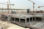 Doha Festival City construction makes significant progress.