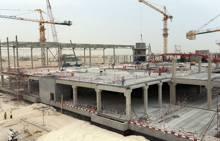 Doha Festival City construction makes significant progress. Doha Festival City construction makes significant progress.
