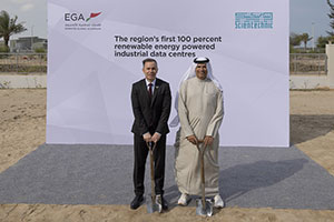 EGA Breaks Ground on The Region’s First 100 Per Cent Renewable Energy Powered Industrial Data Centres