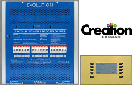 Evolution dimming control system from Mode Lighting