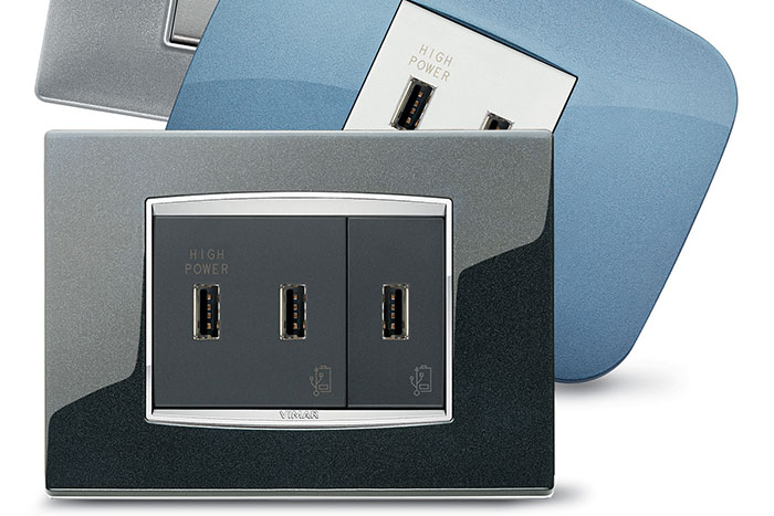 Flush-mounted USB ports - Excellent performance, great versatility