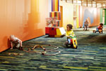 From waste to beautiful carpet collection.