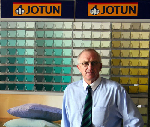 General Authorities of Civil Aviation in Saudi Arabia awards US$ 400,000 contract to Jotun. Gunnar Thoresen, Managing Director, Jotun Saudia Co Ltd.
