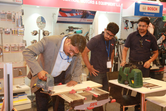 Global hardware and tools manufacturers continue to target buyers from wider Middle East