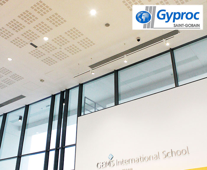 Gyproc acoustic boards a big hit with Region’s schools