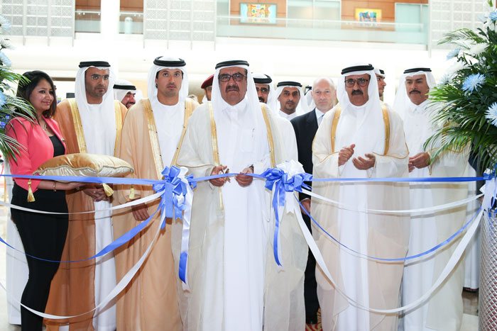 H.H. Sheikh Hamdan bin Rashid Al Maktoum opens Middle East Stone and Middle East Covering