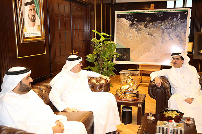 HE Saeed Mohammed Al Tayer receives delegation from Masdar