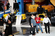 His Excellency Sheikh Hamdan bin Mubarak Al Nahyan, Minister of Public Works for the UAE Inaugurates INTERMAT Middle East 2012