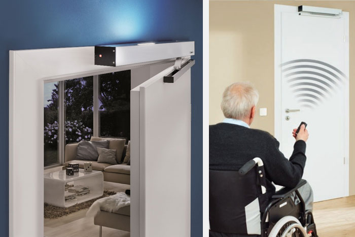 Hormann Introduces PortaMatic door operator for barrier-free convenient living