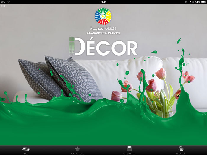 iDecor app by Al Jazeera Paints Co.