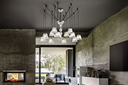 Italamp Adria, the contemporary alternative to a chandelier