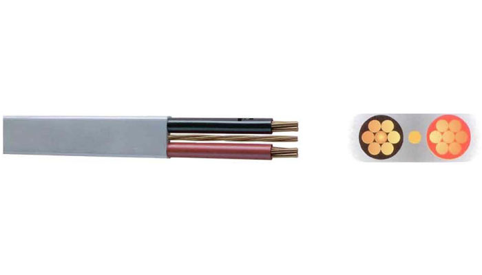 Flat Wires with Circuit Protective Conductor Cu/PVC /PVC