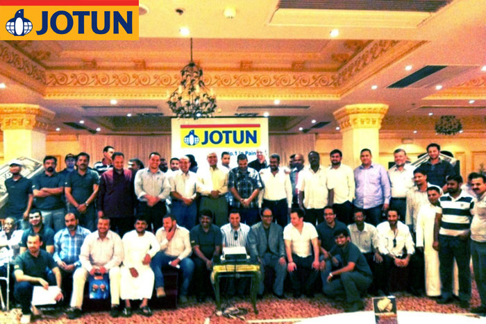 Participants at the launch of ‘Painters Loyalty Program’ in Saudi Arabia.