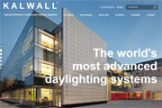 KALWALL Website Gets New Look: Site That Reflects Its Ability to Combine Beauty and Efficiency