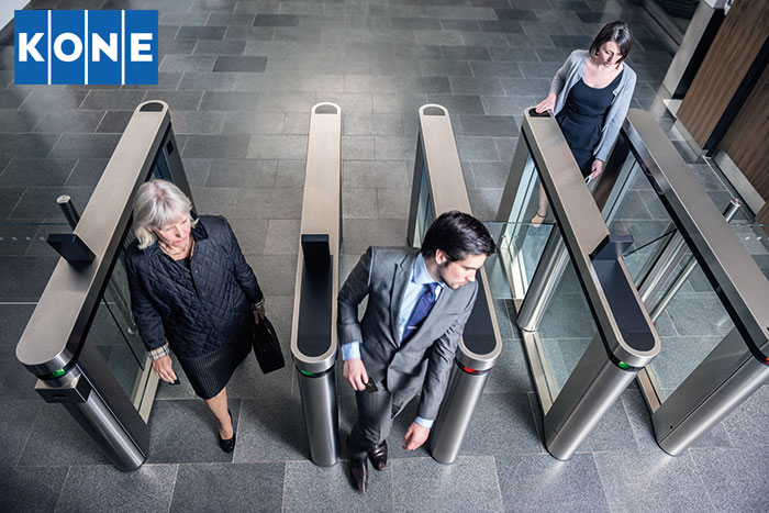 KONE receives a coveted iF Design Award for its innovative turnstile solution