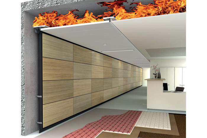 Lindner Integrated building solutions with guaranteed fire protection
