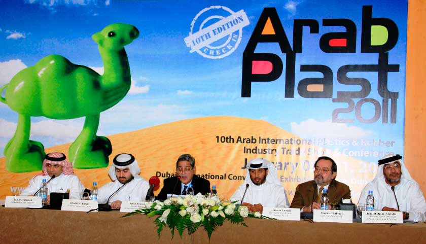 Machinery worth US$ 4 billion from all over the world to be displayed at ArabPlast 2011.