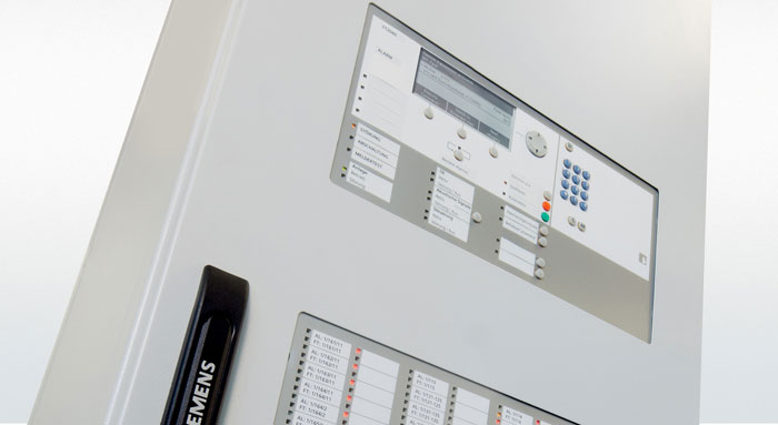 Modular control panel for very large fire detection systems