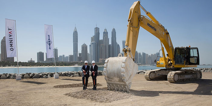 Omniyat Group and Drake & Scull Break Ground on the One at Palm Jumeirah